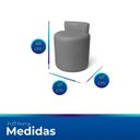 Ver imagem 5 de Kit 2 Puff'S Banqueta Alto Confortável Reforçado Minimalista Roma Corino