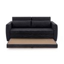 Ver imagem 4 de Sofá-cama Aurora Premium Casal , Medida 1,58m Linho Grafite