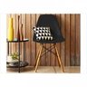 Cadeira Eiffel Charles Eames em Abs com Base de Madeira Dsw - 2