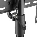 Ver imagem 2 de Suporte Pedestal Tripé para Tv, Elg, A06v4_tp, 32"-55", até 35kg, Altura Ajustável 124-188cm, Preto