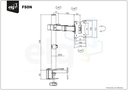 Ver imagem 6 de Suporte Articulado de Mesa para Monitores Elg F50n de 13' a 27' Preto