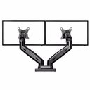 Ver imagem 4 de Suporte Articulado de Mesa para 2 Monitores 15 a 27 com Ajuste Altura e Pistão a Gás F160N Elg