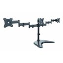 Ver imagem 5 de Suporte Para 3 Monitores 15 A 27 De Mesa Com Ajuste De Altura E Convergência Ldt07-t036 Elg Preto