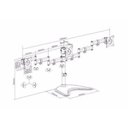 Ver imagem 4 de Suporte Para 3 Monitores 15 A 27 De Mesa Com Ajuste De Altura E Convergência Ldt07-t036 Elg Preto