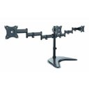 Ver imagem 2 de Suporte Para 3 Monitores 15 A 27 De Mesa Com Ajuste De Altura E Convergência Ldt07-t036 Elg Preto