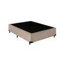 Ver imagem 1 de Base Box Casal Suede Extremo Reforçado Homequeen Bege 40x138x188