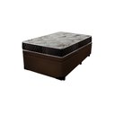 Ver imagem 4 de Cama Box Baú Solteiro Colchão Aylla Espuma D33 NK Camas + Box Sintético 59x88x188 Cor:Marrom