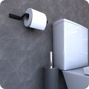 Ver imagem 5 de Kit Acessórios Para Banheiro Preto Fosco Empire 5 peças