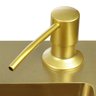 Cuba Inox Dourada Pia Cozinha Gourmet Luxo 75x46cm - 6