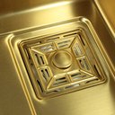 Ver imagem 7 de Cuba Inox Dourada Pia Cozinha Gourmet Luxo 75x46cm