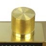 Cuba Inox Dourada Pia Cozinha Gourmet Luxo 75x46cm - 5