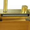 Cuba Inox Dourada Pia Cozinha Gourmet Luxo 75x46cm - 10
