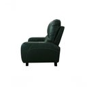 Ver imagem 7 de Poltrona Reclinável de Couro Doral com Mecanismo Way Green Bicolor - Mempra Design