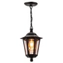 Ver imagem 3 de Pendente Grego Externo Luminária 18x58cm Bivolt Preto Dital Termoplástico