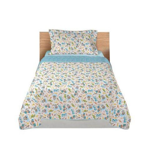 Cobre Leito Solteiro Dupla Face Cavaleiro 1.50 X 2.40M Lepper