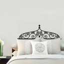 Ver imagem 1 de Adesivo de Parede Cabeceira de Cama Mod. 24 - M 50x140cm