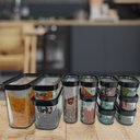 Ver imagem 3 de Kit 12 Potes Herméticos de Mantimentos Modulus 60 e 90 Helsim Potes Herméticos Modulus