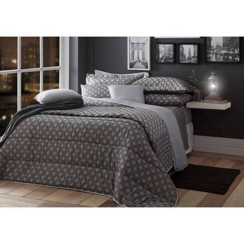 Jogo de Cama - Casal - 4 peças - 140 fios - Hugo - Sultan