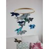 Móbile berço bebê infantil quarto Peixes Coloridos Origami - 5