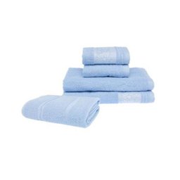 Jogo de Banho 5 Peças Prata Bianca/Holly Hortência 70x135cm - Santista - 5