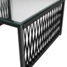 Conjunto para Área Externa de Corda Náutica - Poltrona Namoradeira Mesa de Centro Santiago - 6