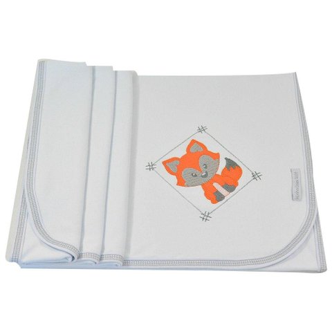 Manta em Malha Raposa