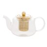 Chaleira De Vidro Wolff 600ml Com Infusor Dourado - 2