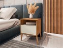 Ver imagem 6 de Conjunto de Mesa de Cabeceira Moreira Naturalle Off White