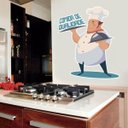 Ver imagem 1 de Adesivo de Parede Comida de Qualidade - M 46x55cm