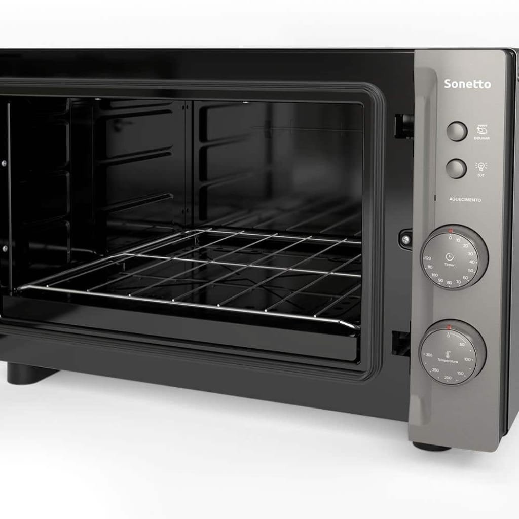 Forno Elétrico de Bancada Sonetto 44 Litros 220v Inox - 4