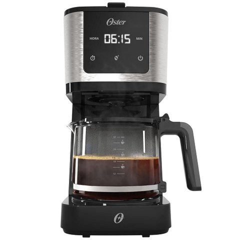 Cafeteira Oster Programável 1,2l com Display Digital Ocaf550 - 127v
