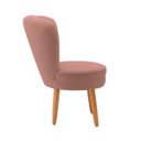 Ver imagem 5 de Jogo de Cadeira para Sala de Jantar Estofada Confortáveis com Pés de Madeira Moblan Decor