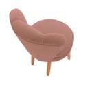 Ver imagem 6 de Jogo de Cadeira para Sala de Jantar Estofada Confortáveis com Pés de Madeira Moblan Decor