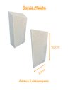 Ver imagem 1 de Kit 36pçs Borda Atérmica Para Piscina 50x25x15cm Malibu Branca - Areia de Quartzo Ind. Cimentícia