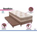 Ver imagem 6 de Cama Box c/Aux Crc Solteiro+Colchão Molas Pró Vida Ortobom