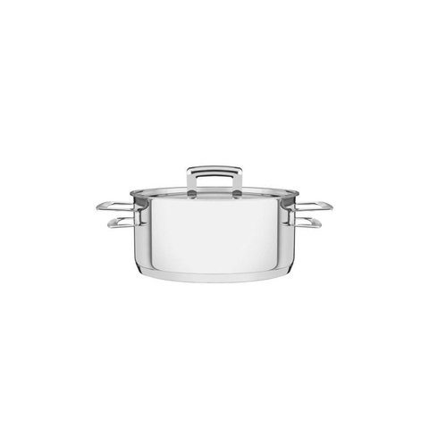 Caçarola Rasa Aço Inox 16cm 1,4L BRAVA 62403/160 Tramontina