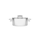 Ver imagem 1 de Caçarola Rasa Aço Inox 16cm 1,4L BRAVA 62403/160 Tramontina