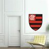 Adesivo de Parede Futebol Escudo do Flamengo - EG 80x65cm - 1
