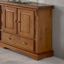 Balcão Buffet 4 Portas 2 Gavetas Manchester 2042 Linz Móveis - Imbuia Glazer - 3