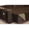 Protetor Matelado Sofá Retrátil Assento 2,40m Tabaco/Cáqui - 5