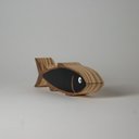Ver imagem 3 de DECORAÇÃO OCEANO CARDUME PEIXE PRETO