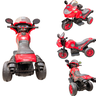 Moto Triciclo Eletrica Infantil Xplast Speed Chopper 6v Vermelha - 2
