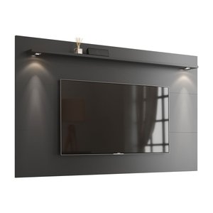 Painel para TV Aspen 1.8 Preto - Móveisaqui