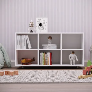 Nicho Organizador Infantil Com 6 Compartimentos  