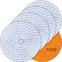 Ver imagem 1 de Disco de Lixa Diamantada Grão 1500 para Polir Mármore Granito Concreto | 04 Un