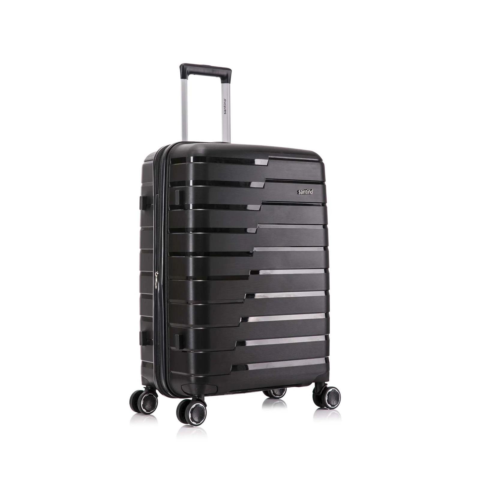 Mala Viagem Santino Tav503 Polipropileno Abs Rodinhas 360 Tsa Média - 1