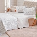 Ver imagem 1 de Kit Cobre Leito Casal Ultra Lisse New 210x230cm Waves