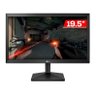 Monitor LG, 19.5 Pol. TN, LED HD, 2ms, 60Hz, VGA/HDMI, 20MK400H-B - 1