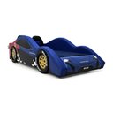 Ver imagem 2 de Cama Carro Jet Brós Solteiro Estofada Roda em Alto Relevo:azul