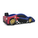 Ver imagem 4 de Cama Carro Jet Brós Solteiro Estofada Roda em Alto Relevo:azul